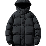 Wattierte Windjacke