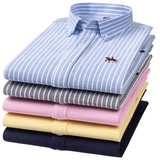 Elegantes Baumwollhemd für Herren – Grün