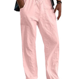 Klassische Leinenhose
