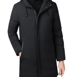 Eleganter Langer Mantel für Herren