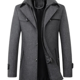 Elegante Winterjacke aus Wolle