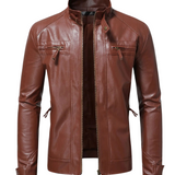 Elegante Herrenlederjacke