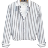 Elegantes Premium-Baumwollhemd für Herren – Marine