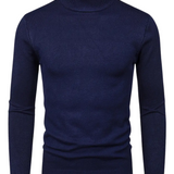 Eleganter Pullover mit Stehkragen