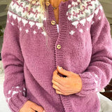 Anna | Strickjacke im isländischen Vintage-Stil