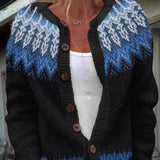 Karin | Strickjacke im isländischen Vintage-Stil