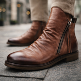 Vega Leder Stiefeletten
