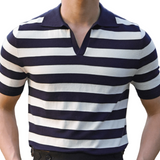 Nowak - Polo mit Streifen