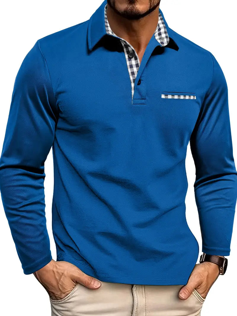 Havn | Klassisches Langarm-Poloshirt