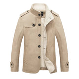 Eleganter Fleece-Mantel