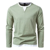 Premium Langarmshirt Alwin aus gekämmter Baumwolle