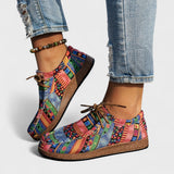 Flora | Orthopädische Patchwork-Print-Sneaker