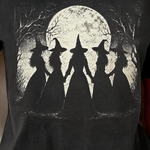 Stella | Halloween-inspiriertes Kurzarm-T-Shirt mit Rundhalsausschnitt
