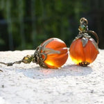 Sofia | Halloween-inspirierte Vintage-Kürbis-Ohrringe