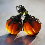 Sofia | Halloween-inspirierte Vintage-Kürbis-Ohrringe
