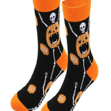 Charlotte | Halloween-inspirierte Baumwollsocken in Übergröße