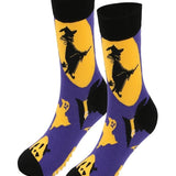 Charlotte | Halloween-inspirierte Baumwollsocken in Übergröße