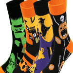 Charlotte | Halloween-inspirierte Baumwollsocken in Übergröße