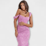 Renske - Elegantes und Raffiniertes Kleid mit Korsett