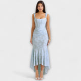 Renske - Elegantes und Raffiniertes Kleid mit Korsett