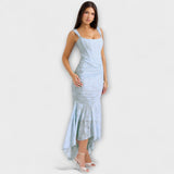 Renske - Elegantes und Raffiniertes Kleid mit Korsett