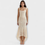 Renske - Elegantes und Raffiniertes Kleid mit Korsett