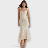 Renske - Elegantes und Raffiniertes Kleid mit Korsett