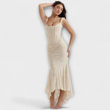Renske - Elegantes und Raffiniertes Kleid mit Korsett