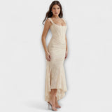 Renske - Elegantes und Raffiniertes Kleid mit Korsett