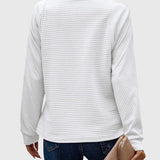 Naomi - Eleganter Pullover mit Reißverschluss