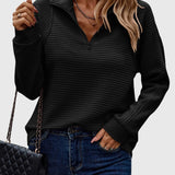 Naomi - Eleganter Pullover mit Reißverschluss