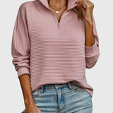 Naomi - Eleganter Pullover mit Reißverschluss