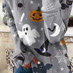 Erica | Halloween-inspiriertes Langarm-Sweatshirt