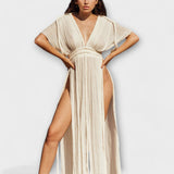 Kimono Maxikleid im griechischen Stil