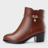 Frederika – Elegante Winterstiefel mit Reißverschluss