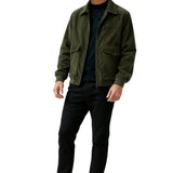 Herren Cordjacke – Olivgrün