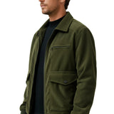 Herren Cordjacke – Olivgrün