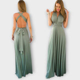 Zara - Wickel-Maxi-Kleid