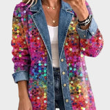 Kennedy - Jacke mit Paillettenmuster