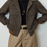 Blythe | Kurz geschnittene Tweedjacke