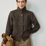 Blythe | Kurz geschnittene Tweedjacke