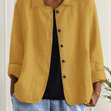 Harlow | Lässige Hemdjacke mit Knopfleiste