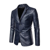 Professionelle Casual-Lederjacke