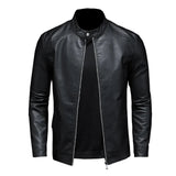 Klassische Lederjacke