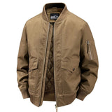 Elegante Bomberjacke aus Baumwolle