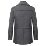 Elegante Winterjacke aus Wolle