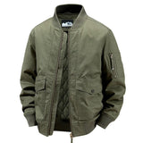 Elegante Bomberjacke aus Baumwolle