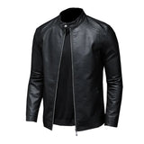 Klassische Lederjacke