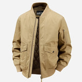 Elegante Bomberjacke aus Baumwolle