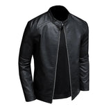 Klassische Lederjacke